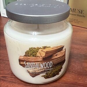 Sandalwood Scented Candle